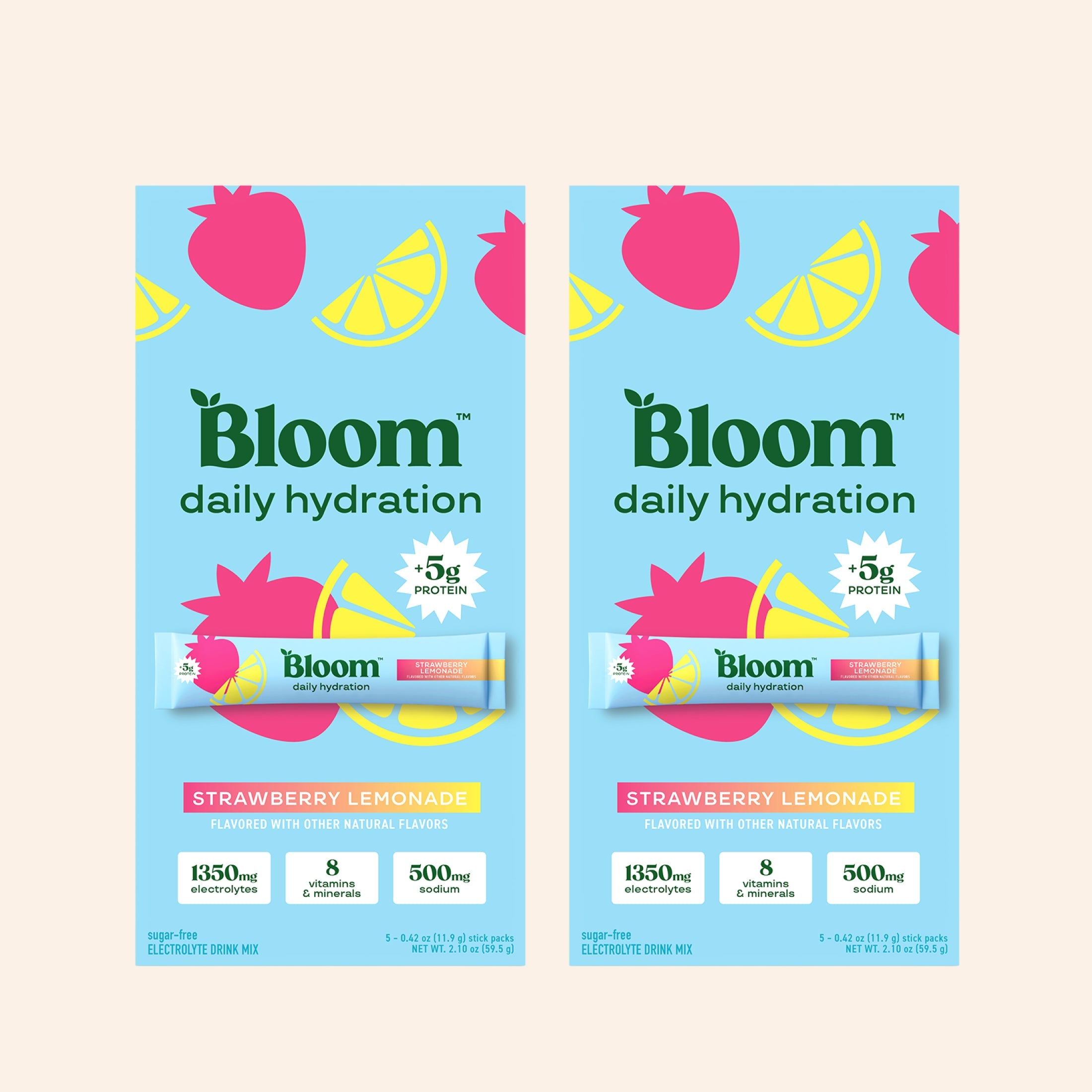 Daily Hydration Sticks - Simple Daily Drink Powder