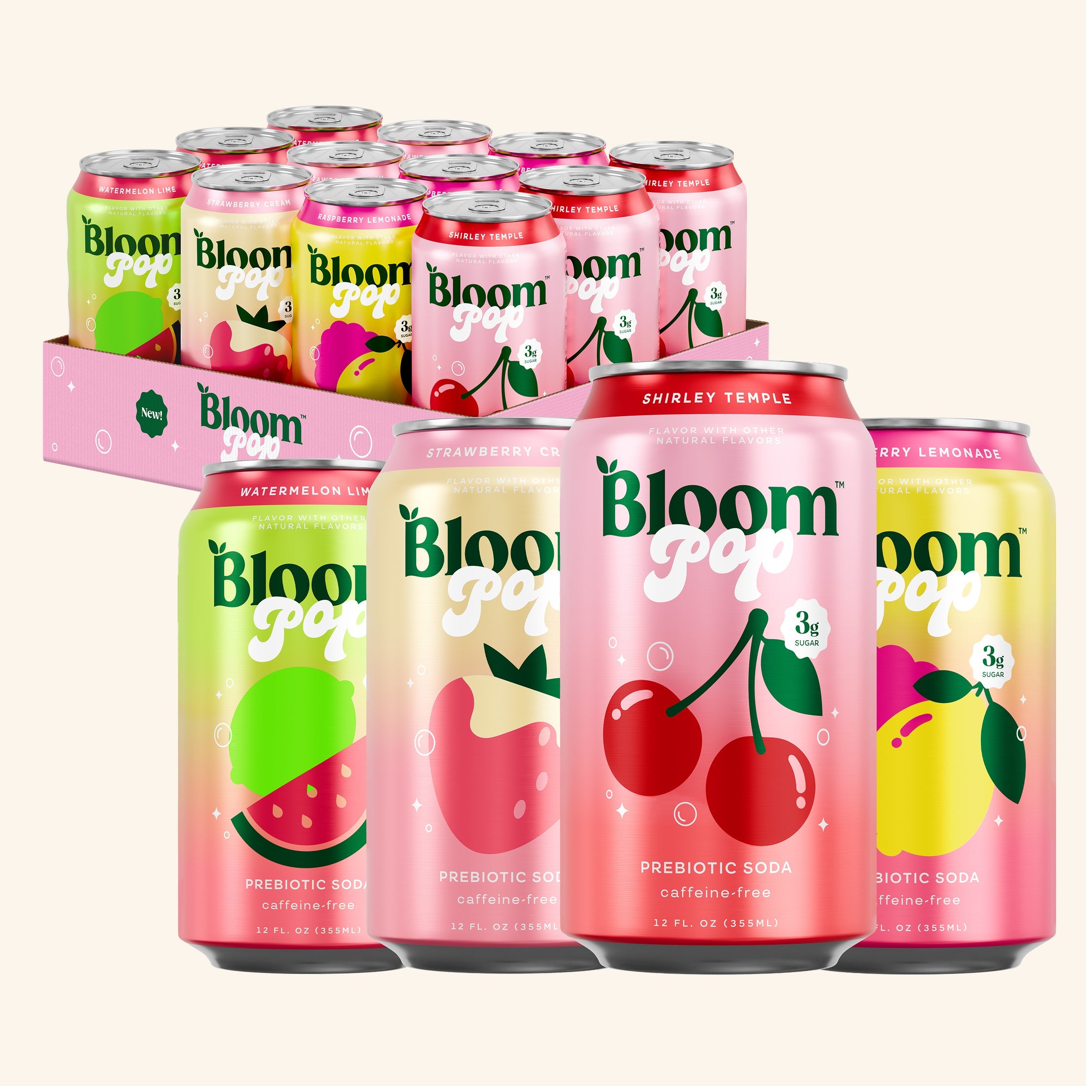 Bloom Pop™ Prebiotic Soda - Morning Ready Simple Drink Mix – Bloom