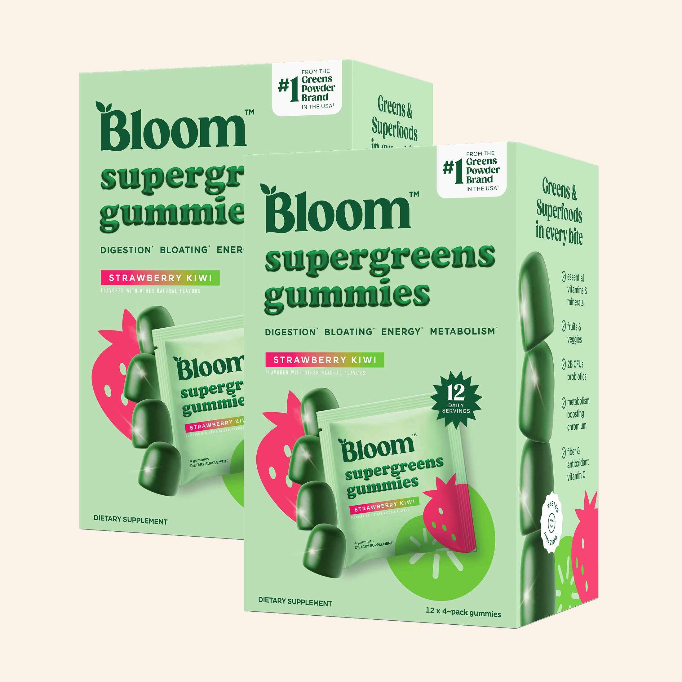 Supergreens Gummies - Routine Ready Green Drink Mix