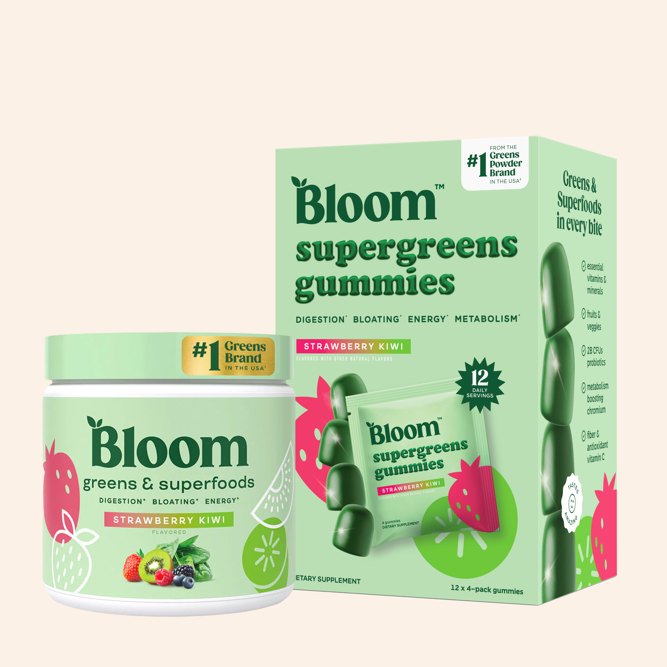 Greens Dream Team - Balanced Travel Drink Packets