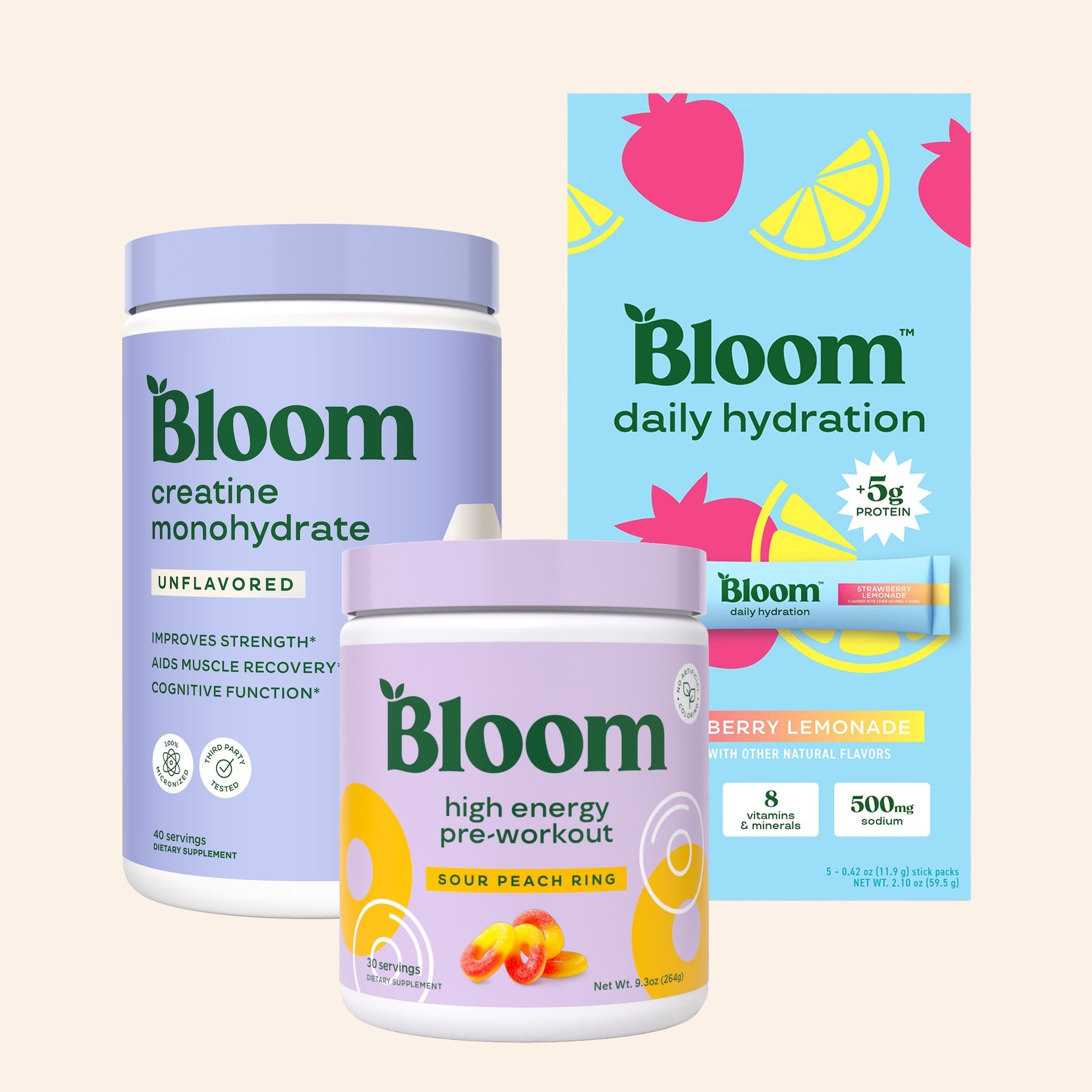 Strong Sips Bundle - Balanced Active Drink Mix